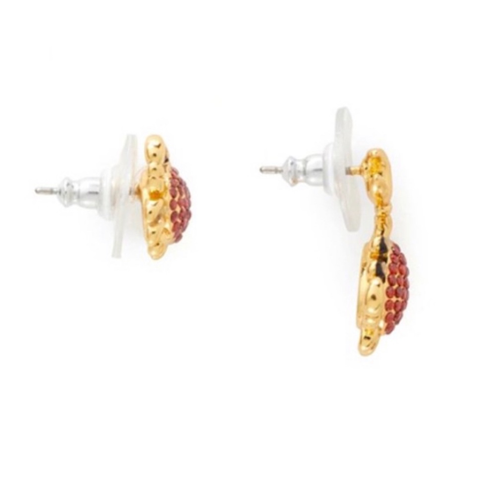🆕 🦀 Kate Spade ♠️ New York Shore Thing Crab Earrings NWT New! - Picture 2 of 12